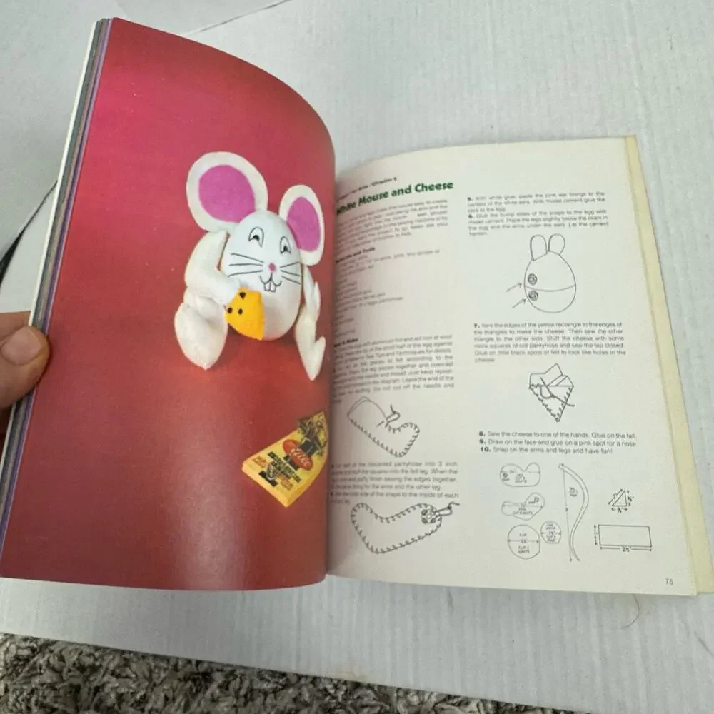 The L'eggs Idea Book Craft Instructions Patterns Projects Alexandra Eames 1976
